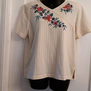 Alfred Dunner Embellished Top